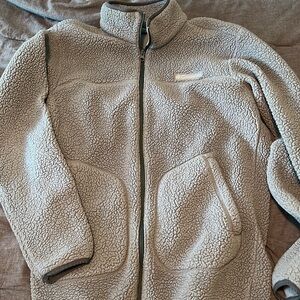 Men’s Columbia fleece zip up S